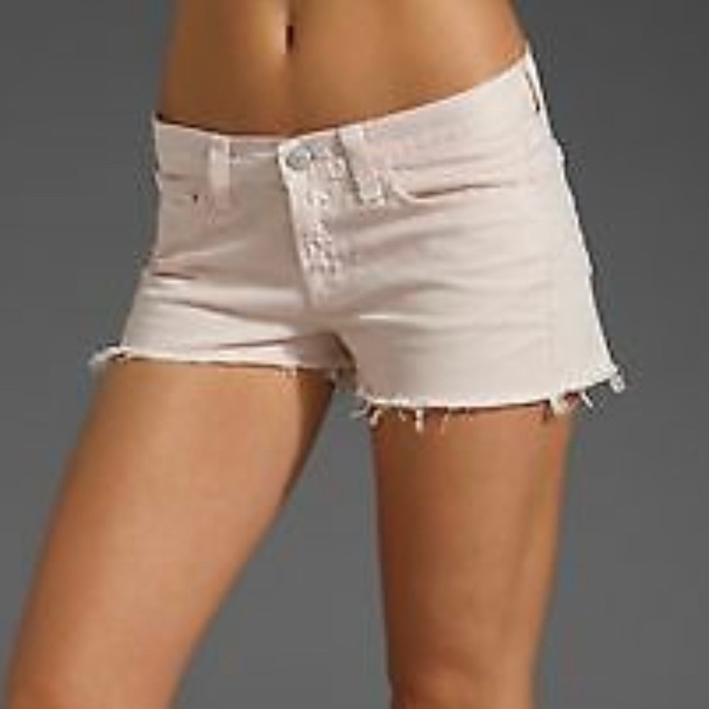 J Brand Cut-Off Romantic Short: Size 24